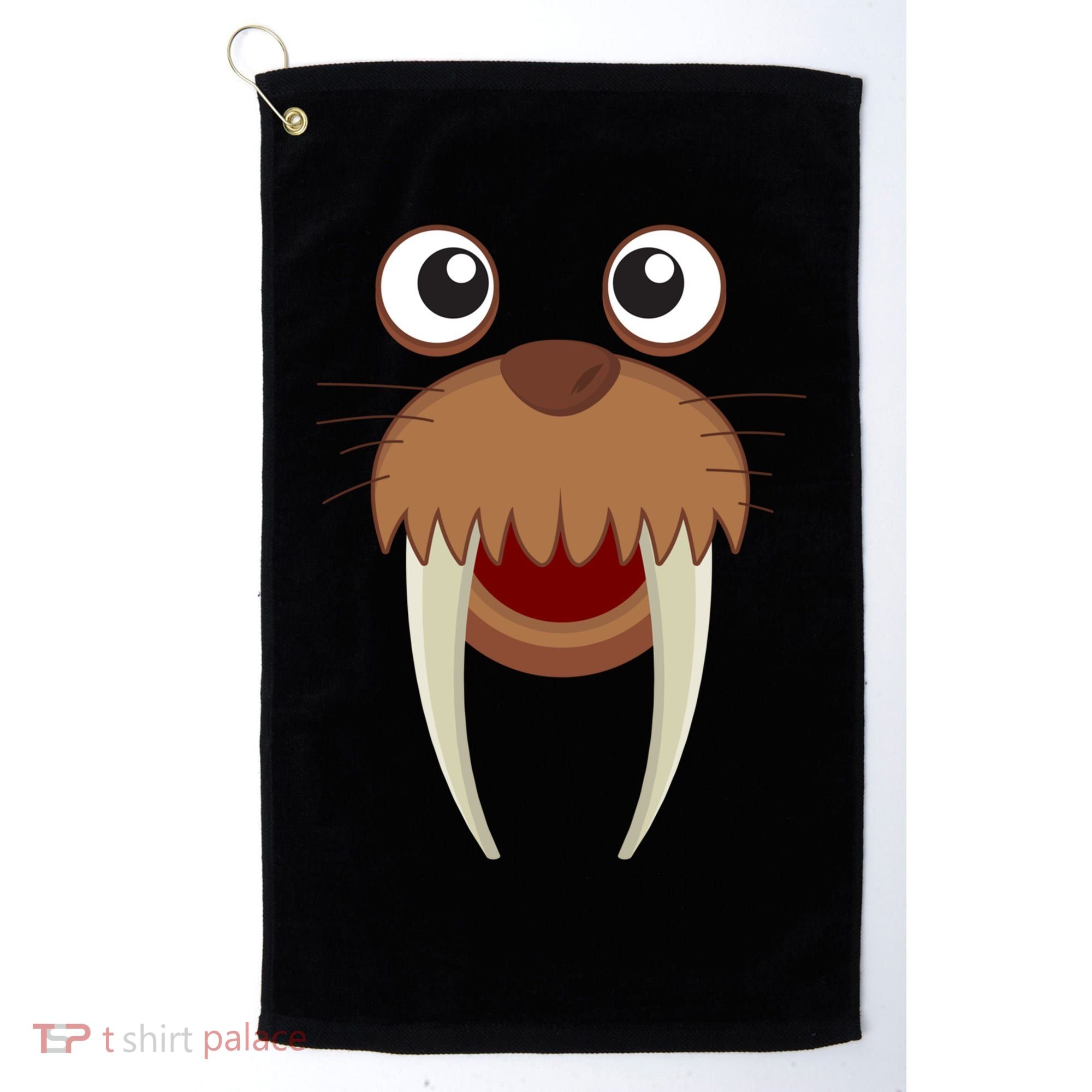 Walrus Cool Children Seahorse Freaks Gift Cool Gift Golf Towel