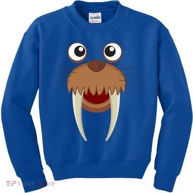 Walrus Cool Children Seahorse Freaks Gift Cool Gift Kids Sweatshirt