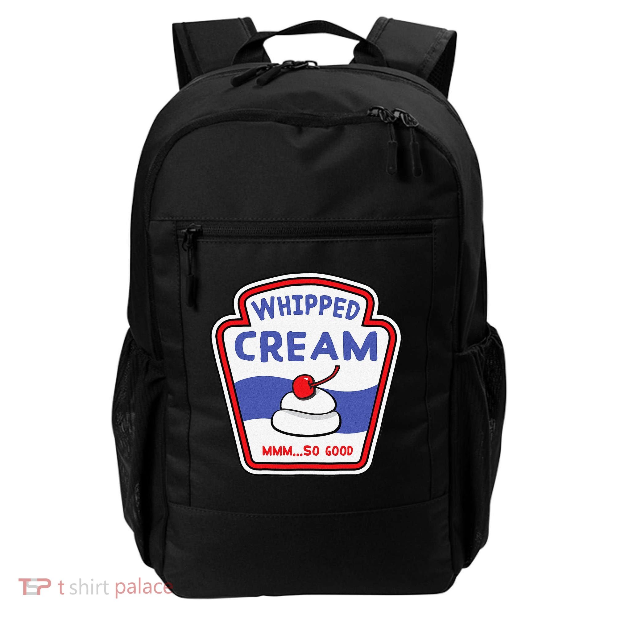 Whipped Cream Condiment Ice Cream Halloween Costume Backpack