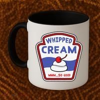 Whipped Cream Condiment Ice Cream Halloween Costume Coffee Mug thumb 2
