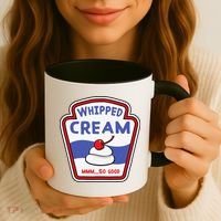 Whipped Cream Condiment Ice Cream Halloween Costume Coffee Mug thumb 3