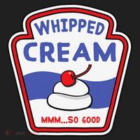 Whipped Cream Condiment Ice Cream Halloween Costume Hat thumb 2
