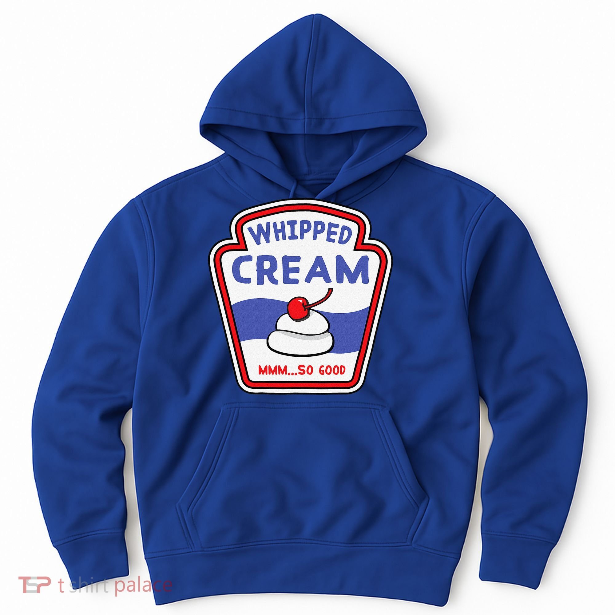 Whipped Cream Condiment Ice Cream Halloween Costume Hoodie