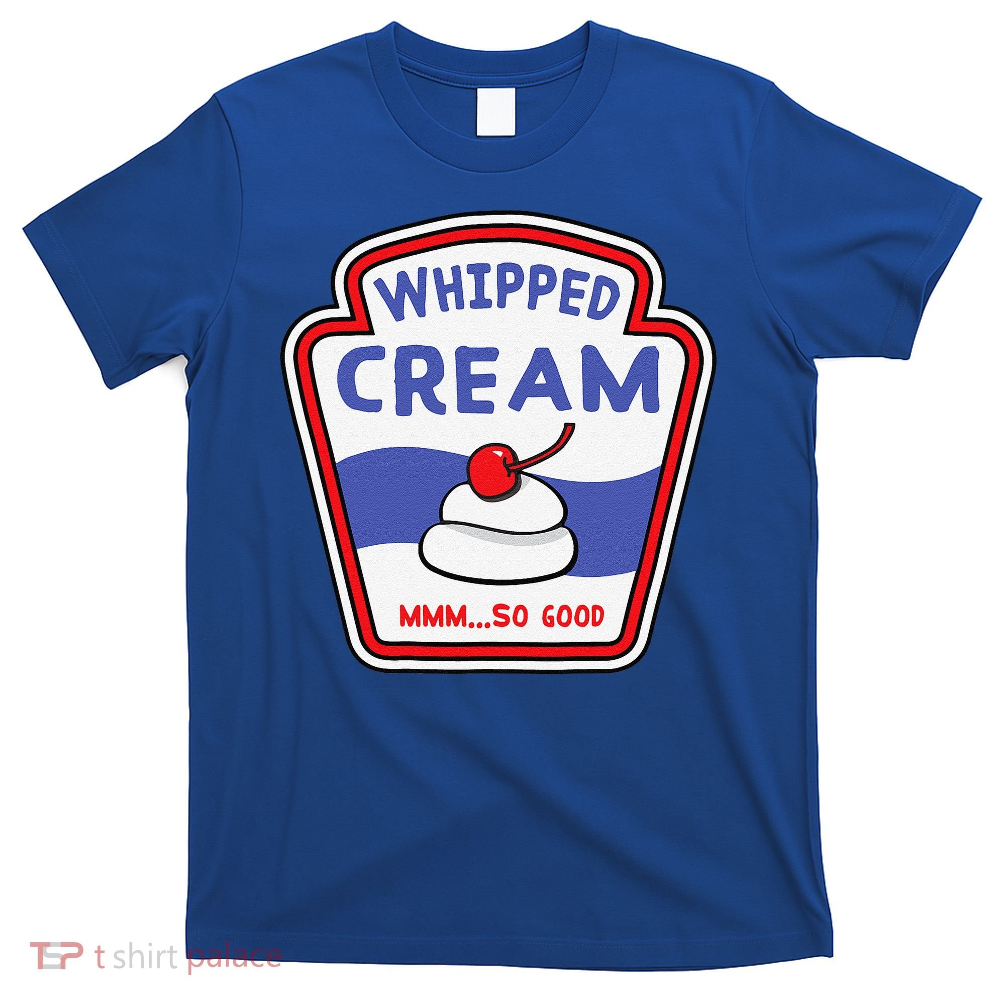 Whipped Cream Condiment Ice Cream Halloween Costume T-Shirt