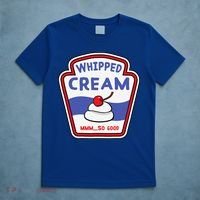 Whipped Cream Condiment Ice Cream Halloween Costume T-Shirt thumb 5
