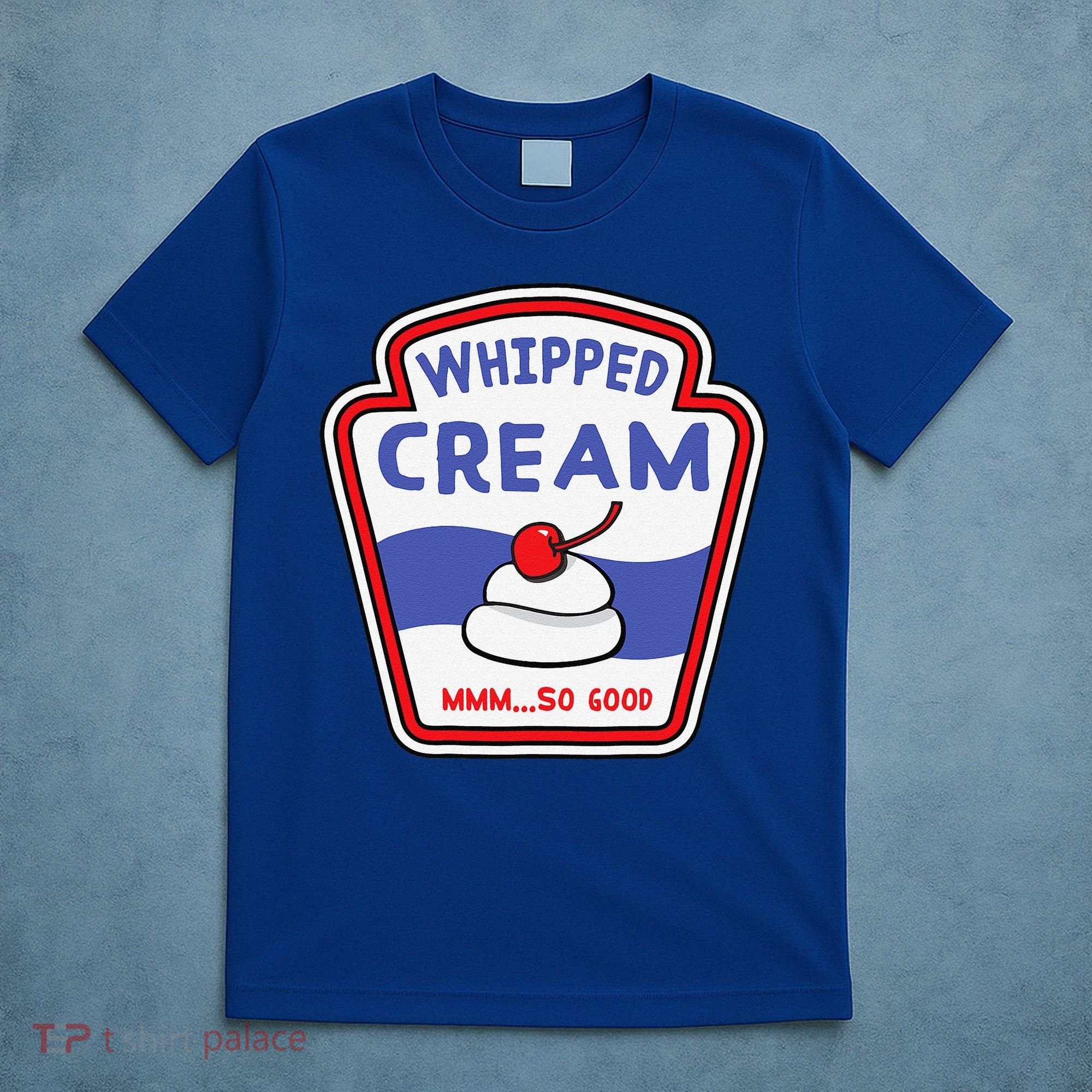 Whipped Cream Condiment Ice Cream Halloween Costume T-Shirt