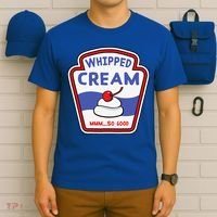 Whipped Cream Condiment Ice Cream Halloween Costume T-Shirt thumb 6