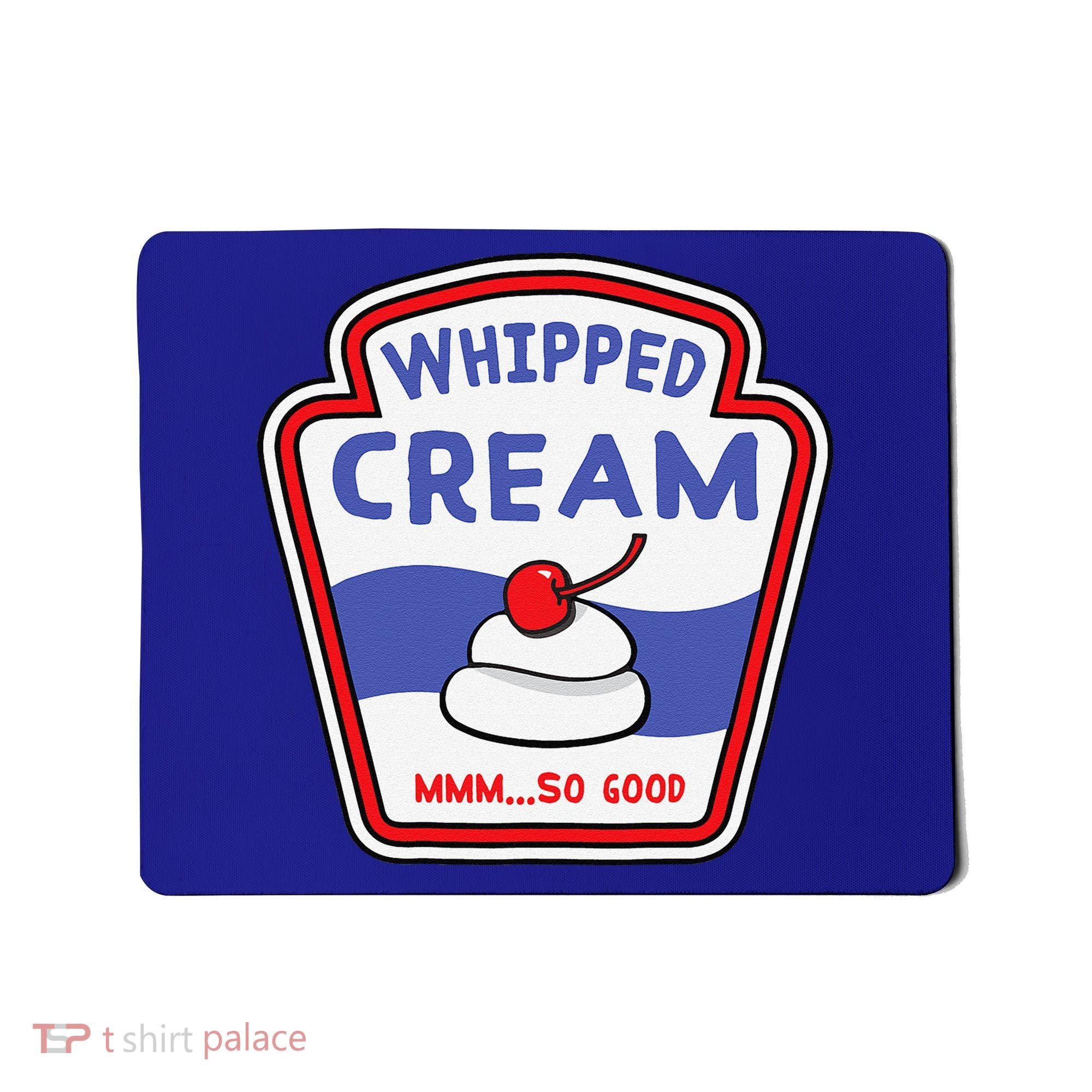Whipped Cream Condiment Ice Cream Halloween Costume Mousepad