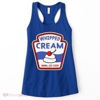 Whipped Cream Condiment Ice Cream Halloween Costume Women's Tank Top thumb 0