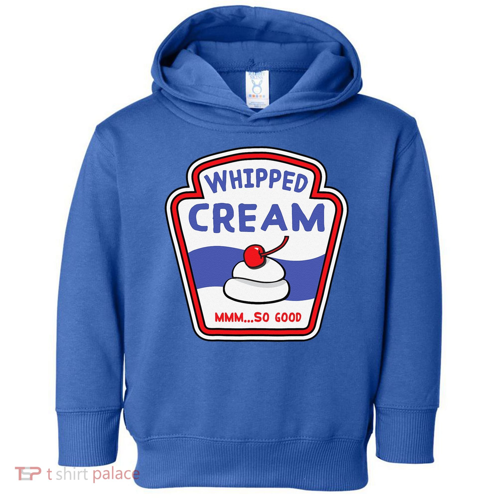 Whipped Cream Condiment Ice Cream Halloween Costume Toddler Hoodie