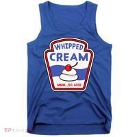 Whipped Cream Condiment Ice Cream Halloween Costume Tank Top thumb 0