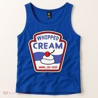 Whipped Cream Condiment Ice Cream Halloween Costume Tank Top thumb 2