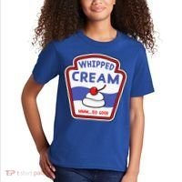 Whipped Cream Condiment Ice Cream Halloween Costume Kids T-Shirt thumb 2