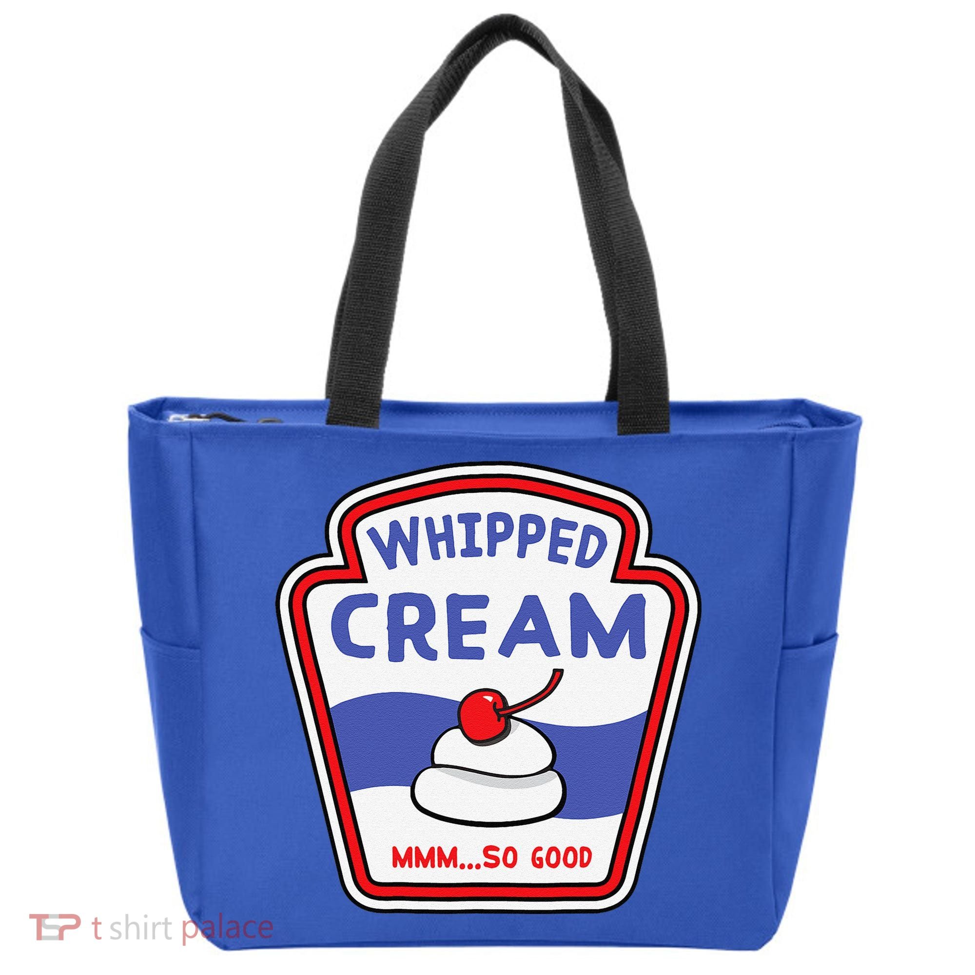 Whipped Cream Condiment Ice Cream Halloween Costume Tote Bag