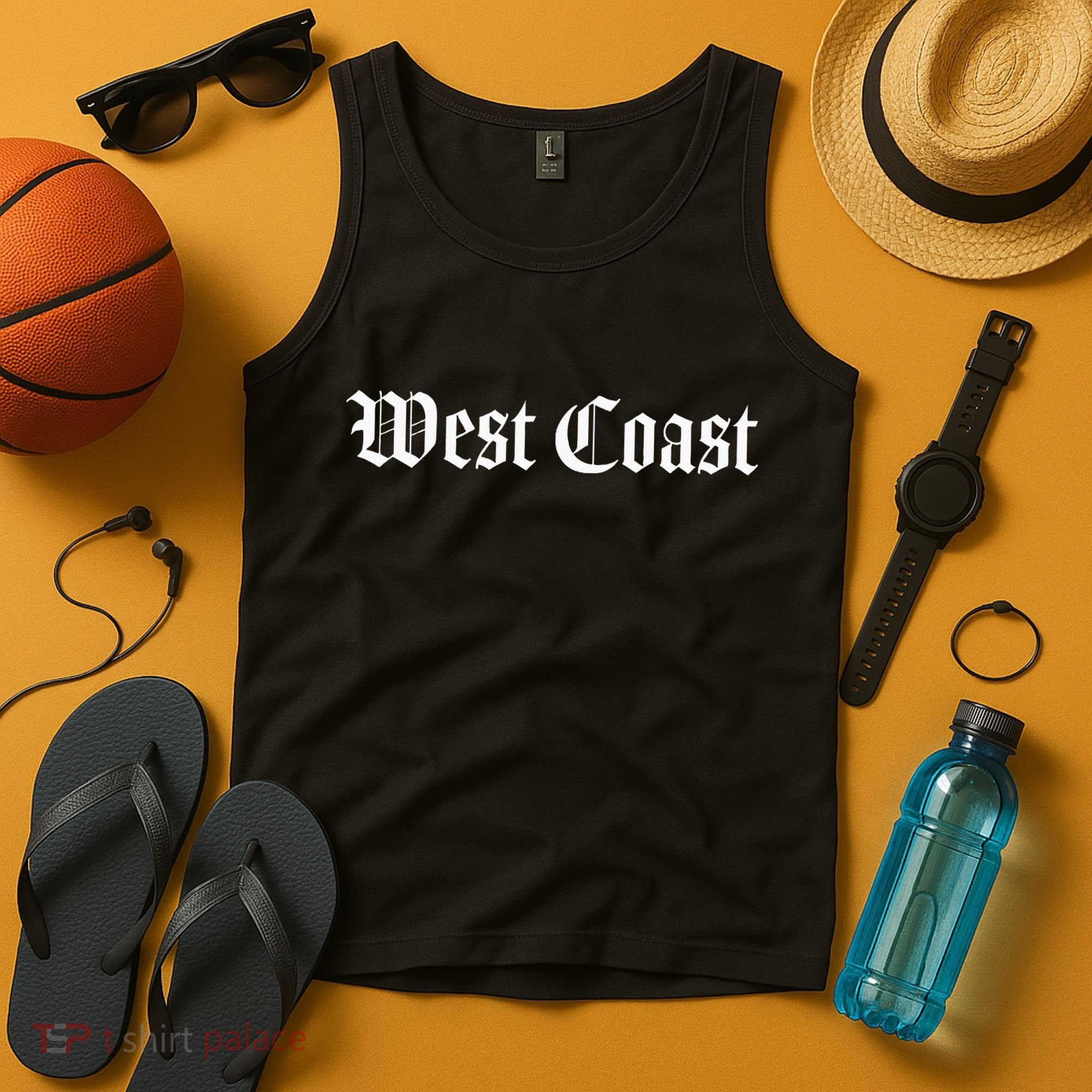 West Coast California Hip Hop Rap West Side Tank Top