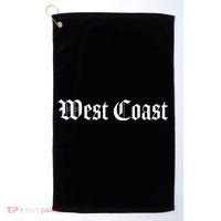 West Coast California Hip Hop Rap West Side Golf Towel thumb 0