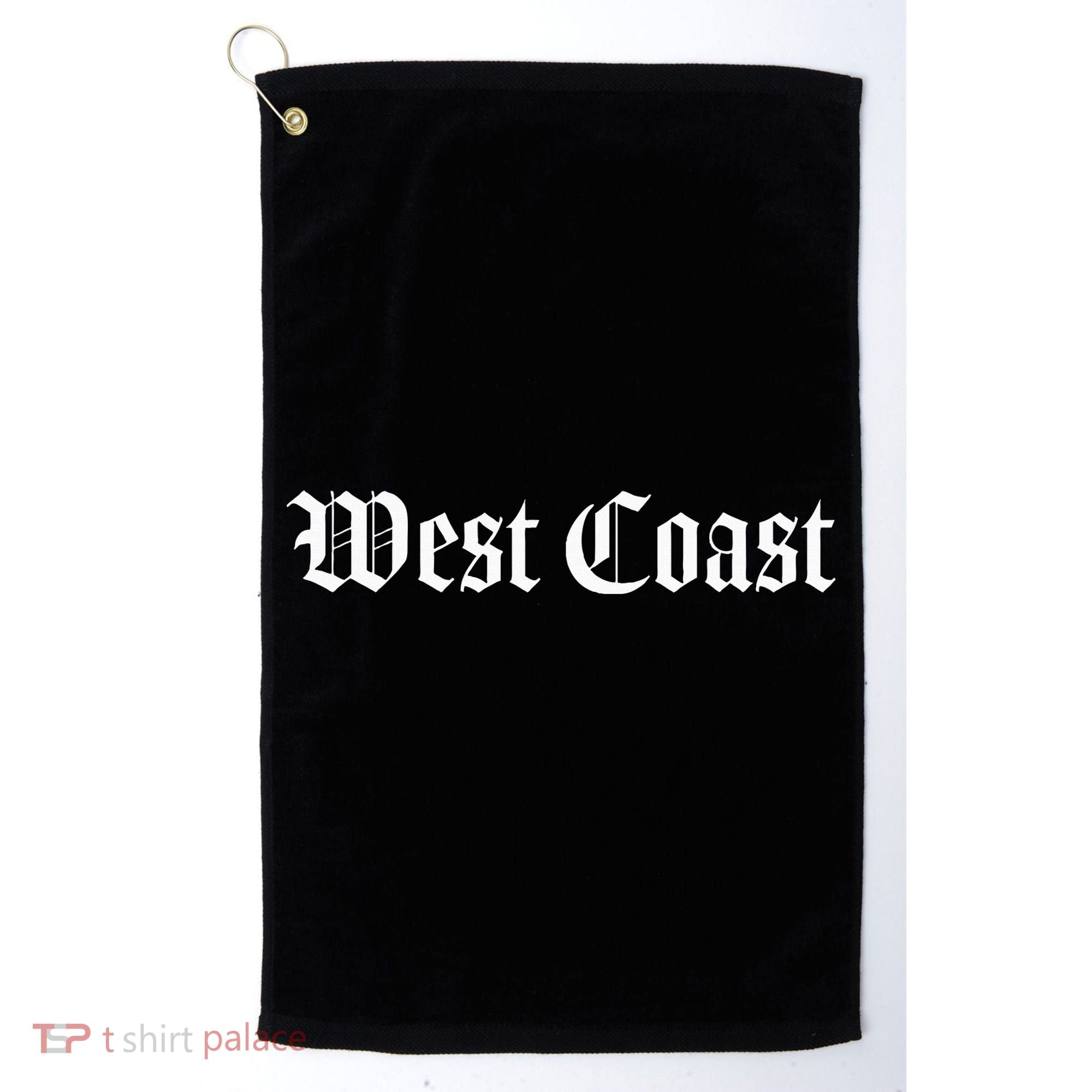 West Coast California Hip Hop Rap West Side Golf Towel