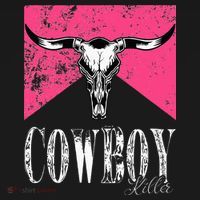 Western Cowgirl Cute Pink Cowboy Killers Bull Horn Skull Women's Tank Top thumb 5