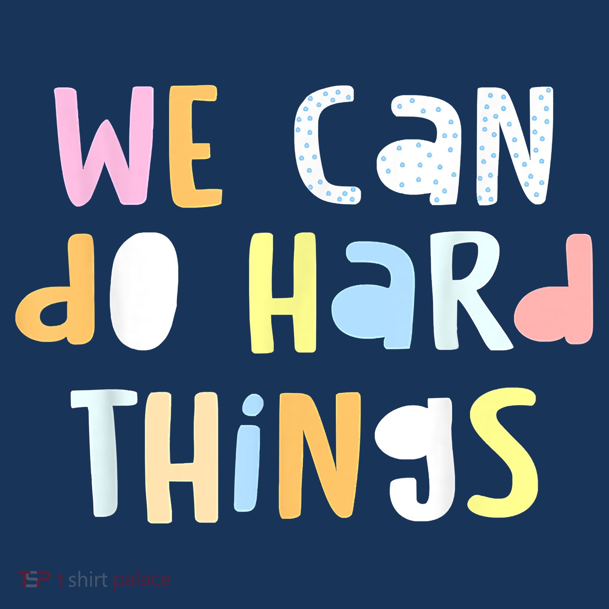 We Can Do Hard Things Teacher Back To School Polo