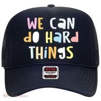 We Can Do Hard Things Teacher Back To School Hat thumb 0