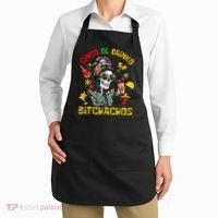 Women Cinco De Drinko Bitchachos Cinco De Mayo Drinking Apron thumb 2