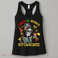 Women Cinco De Drinko Bitchachos Cinco De Mayo Drinking Women's Tank Top thumb 3