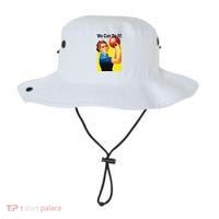 We Can Do It Rosie The Bowler Women Feminist Bucket Hat thumb 0