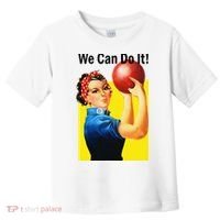 We Can Do It Rosie The Bowler Women Feminist Toddler T-Shirt thumb 0