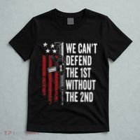 We CanT Defend The 1st Without The 2nd Amendment T-Shirt thumb 5