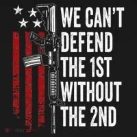 We CanT Defend The 1st Without The 2nd Amendment Women's T-Shirt thumb 6