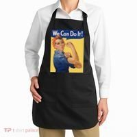 We Can Do It Rosie The Riveter Feminist Wwii Rosey Rosy Apron thumb 2