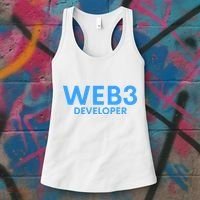 WEB3 Crypto Developer NFT Internet3.0 DeFi Metaverse Web3.0 Women's Tank Top thumb 3