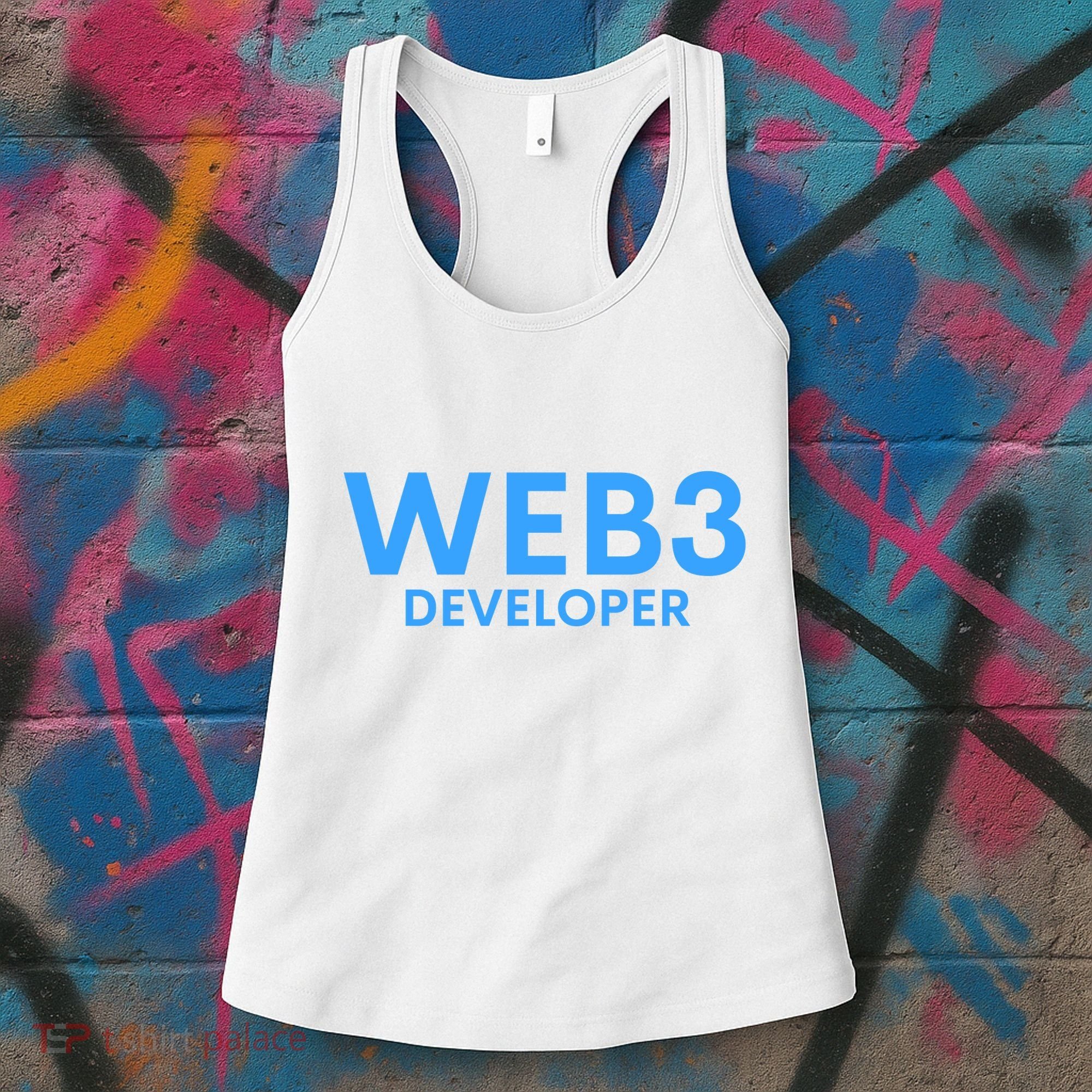 WEB3 Crypto Developer NFT Internet3.0 DeFi Metaverse Web3.0 Women's Tank Top