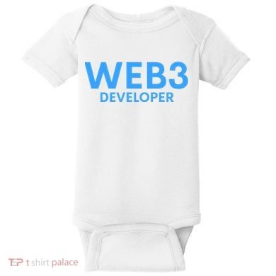 WEB3 Crypto Developer NFT Internet3.0 DeFi Metaverse Web3.0 Baby Bodysuit