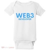WEB3 Crypto Developer NFT Internet3.0 DeFi Metaverse Web3.0 Baby Bodysuit thumb 0