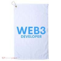 WEB3 Crypto Developer NFT Internet3.0 DeFi Metaverse Web3.0 Golf Towel thumb 0