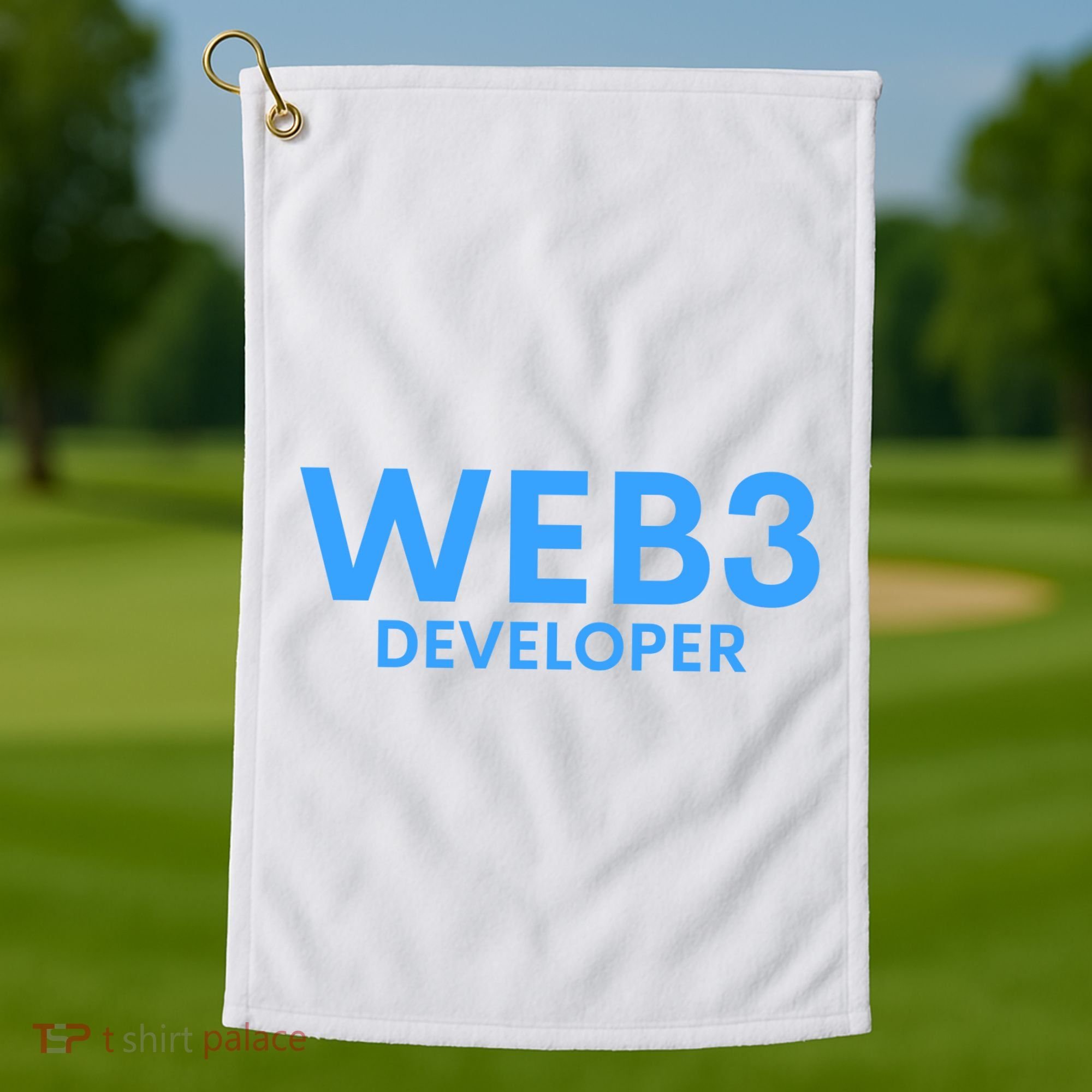 WEB3 Crypto Developer NFT Internet3.0 DeFi Metaverse Web3.0 Golf Towel