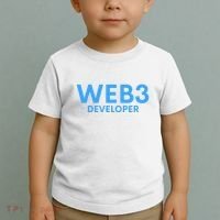 WEB3 Crypto Developer NFT Internet3.0 DeFi Metaverse Web3.0 Toddler T-Shirt thumb 2