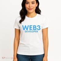 WEB3 Crypto Developer NFT Internet3.0 DeFi Metaverse Web3.0 Women's T-Shirt thumb 4