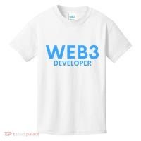 WEB3 Crypto Developer NFT Internet3.0 DeFi Metaverse Web3.0 Kids T-Shirt thumb 0