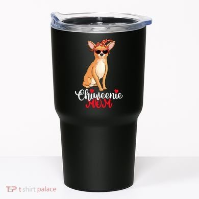 Wo Chiweenie Dog Chiweenie Mom Tumbler