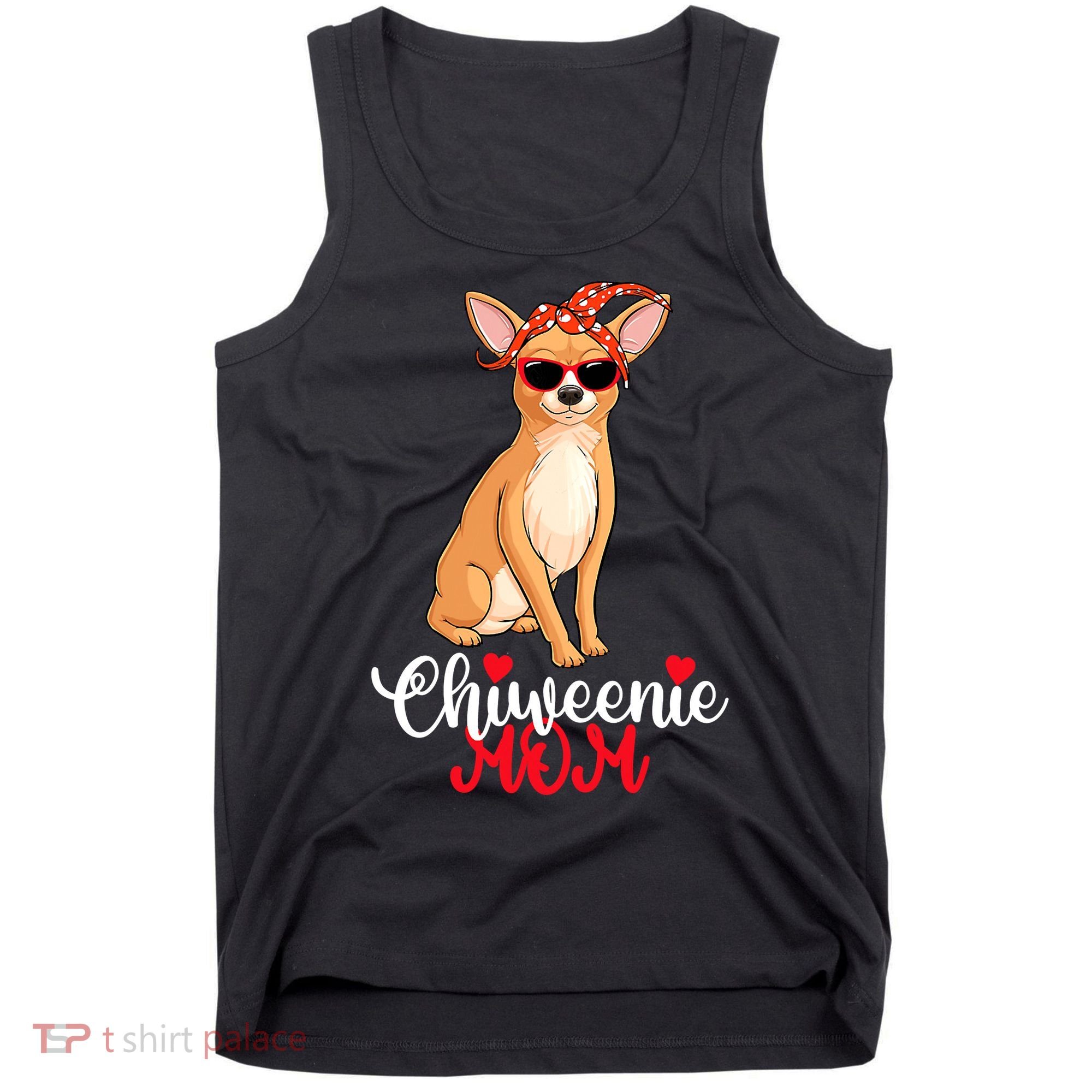 Wo Chiweenie Dog Chiweenie Mom Tank Top