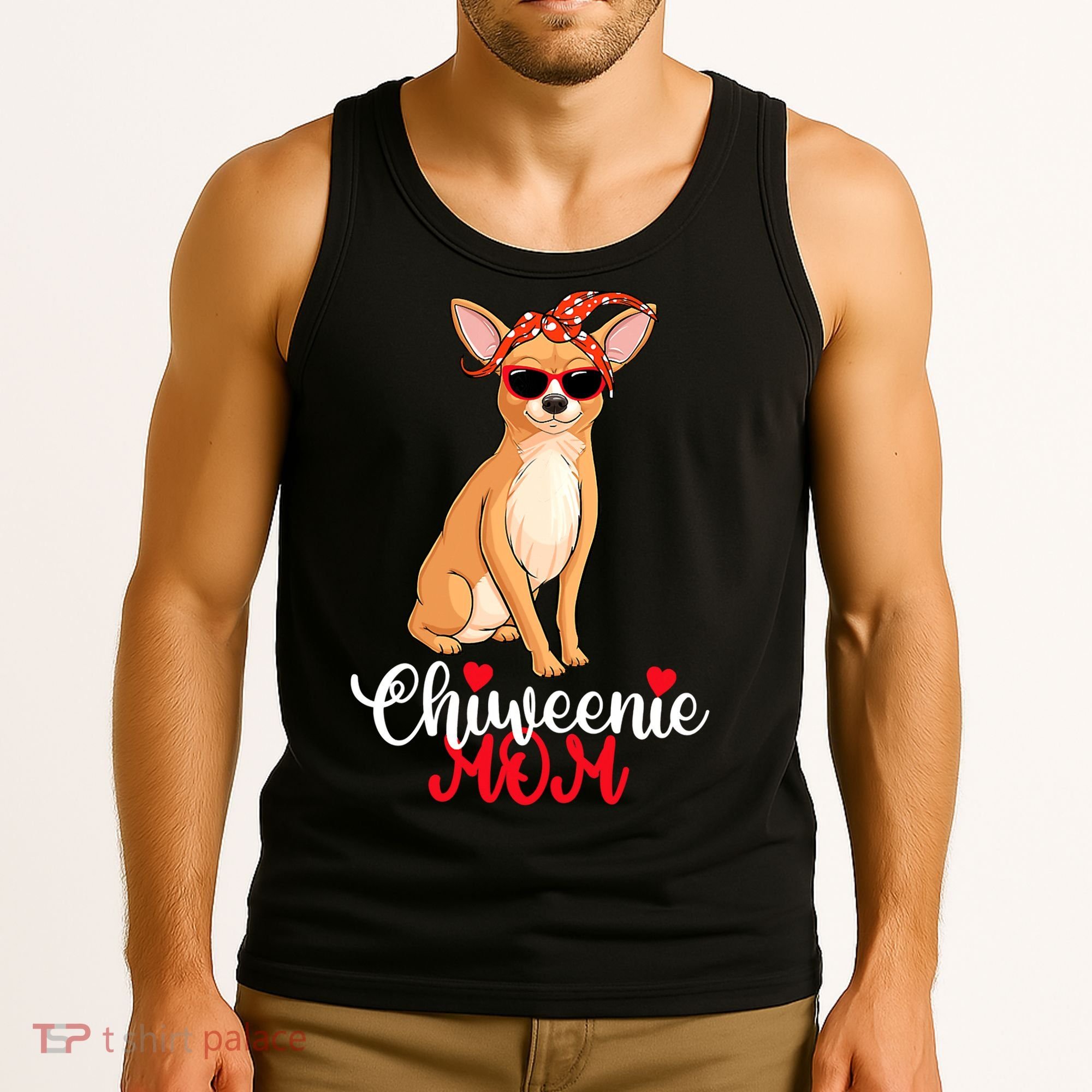 Wo Chiweenie Dog Chiweenie Mom Tank Top