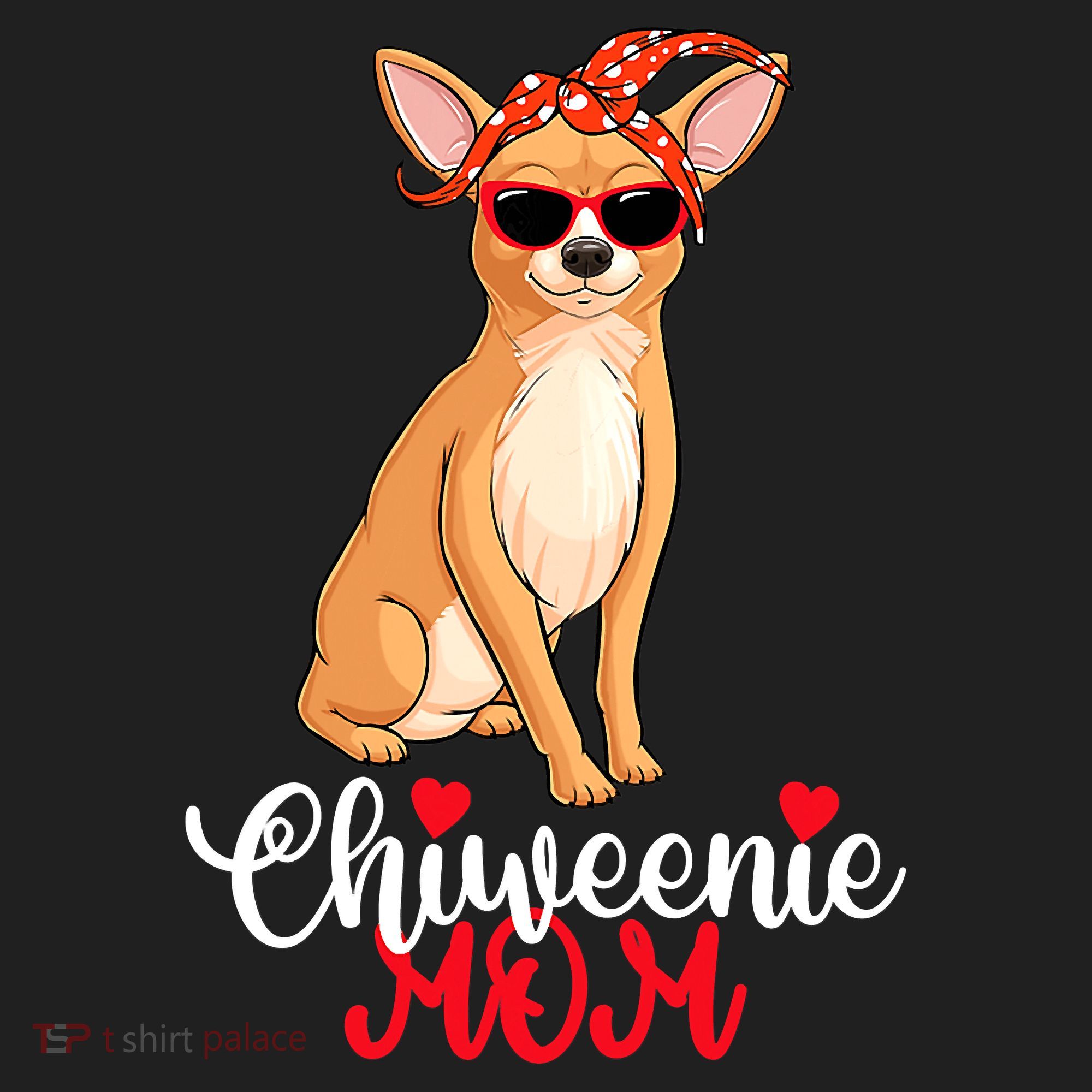 Wo Chiweenie Dog Chiweenie Mom Golf Towel
