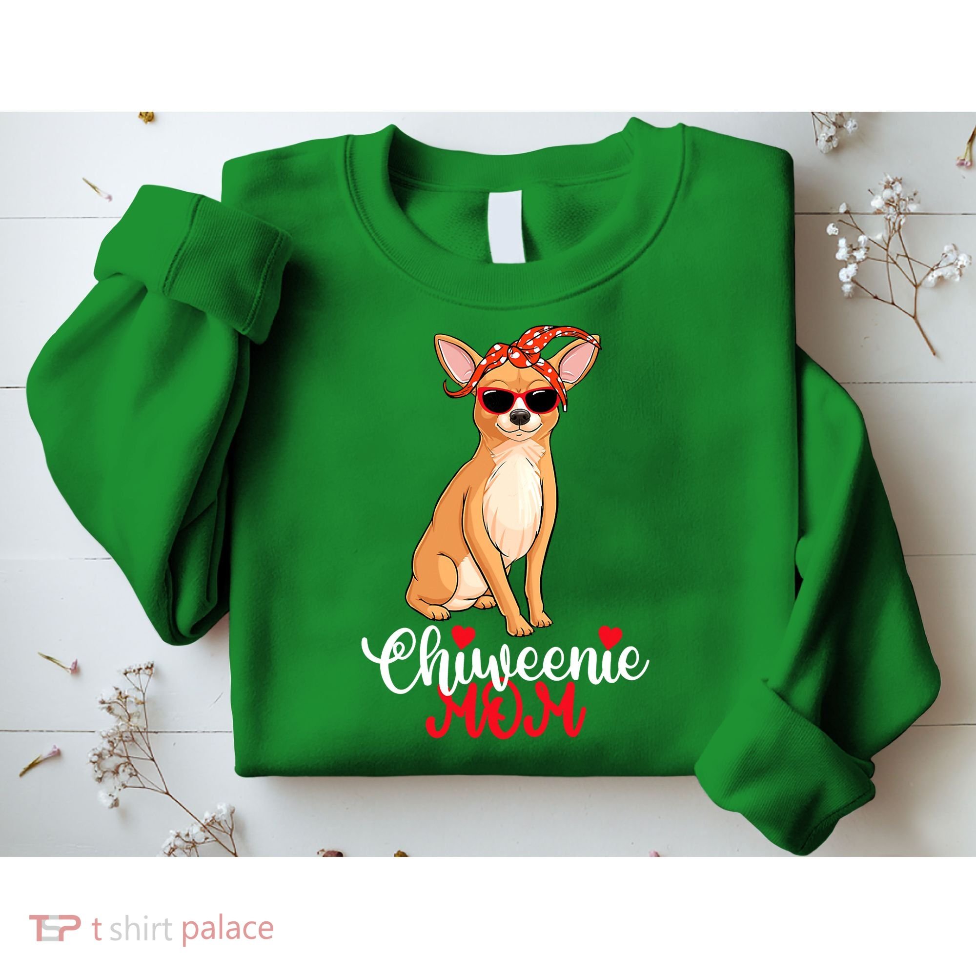 Wo Chiweenie Dog Chiweenie Mom Sweatshirt