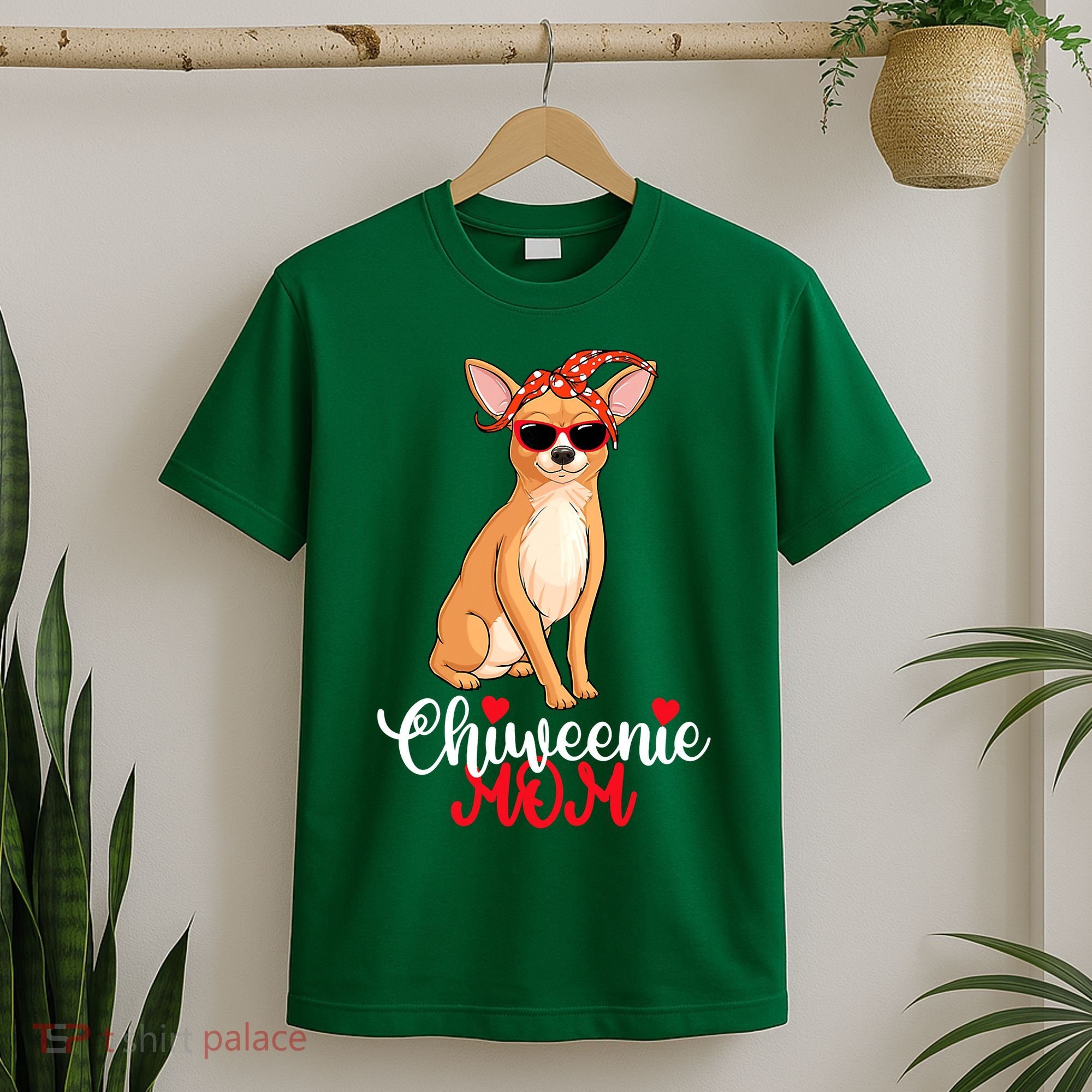 Wo Chiweenie Dog Chiweenie Mom T-Shirt