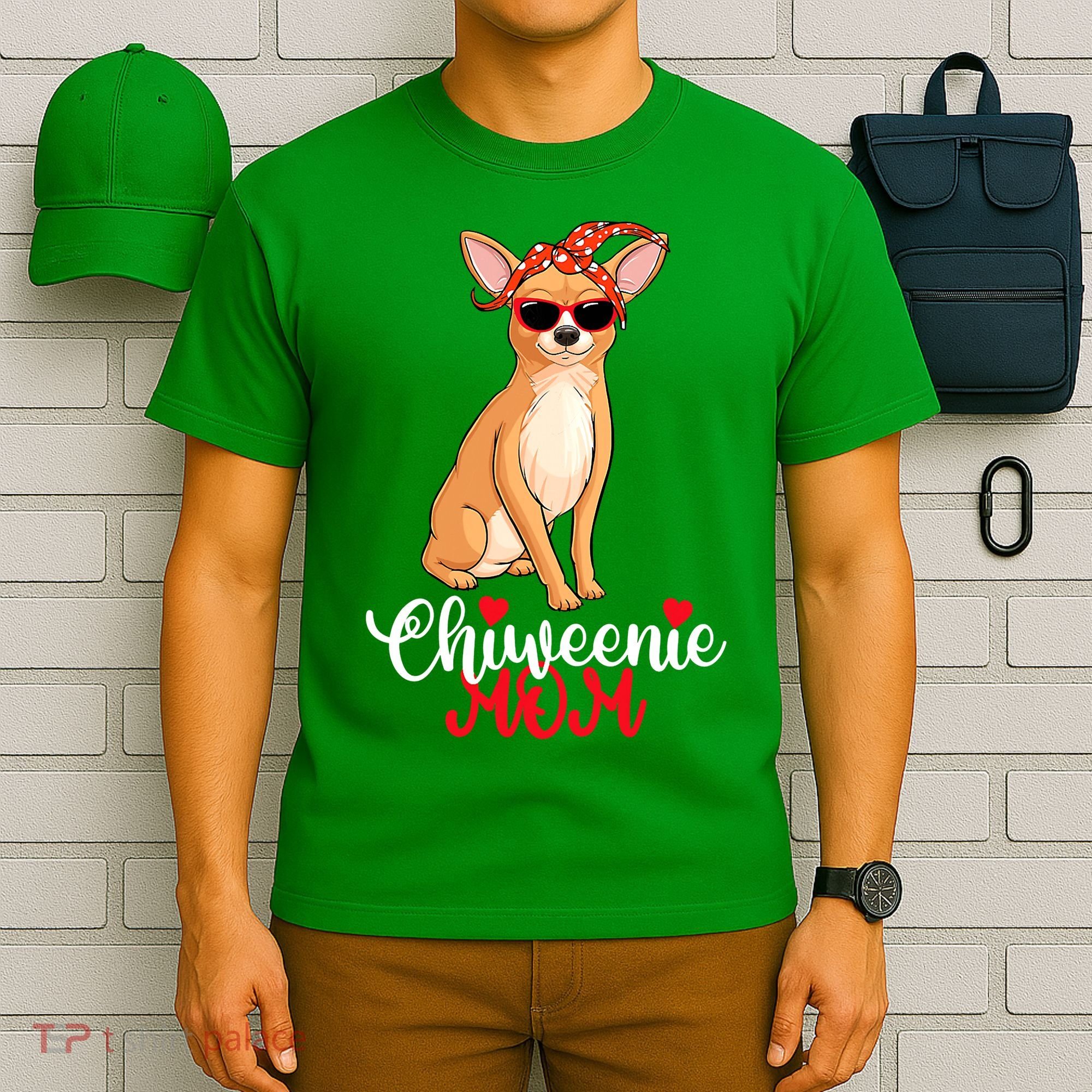 Wo Chiweenie Dog Chiweenie Mom T-Shirt