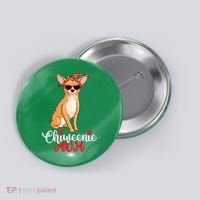Wo Chiweenie Dog Chiweenie Mom Button thumb 0