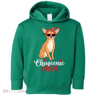Wo Chiweenie Dog Chiweenie Mom Toddler Hoodie