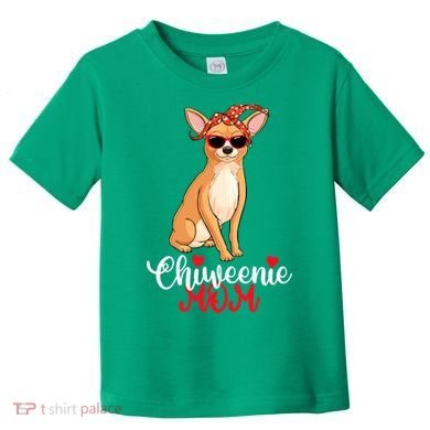 Wo Chiweenie Dog Chiweenie Mom Toddler T-Shirt